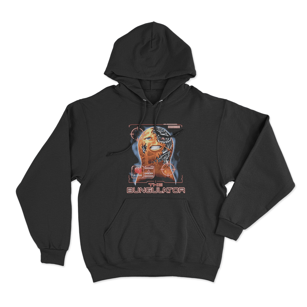 Bungulator Unisex Hoodie Black Bungulator Unisex Hoodie Black