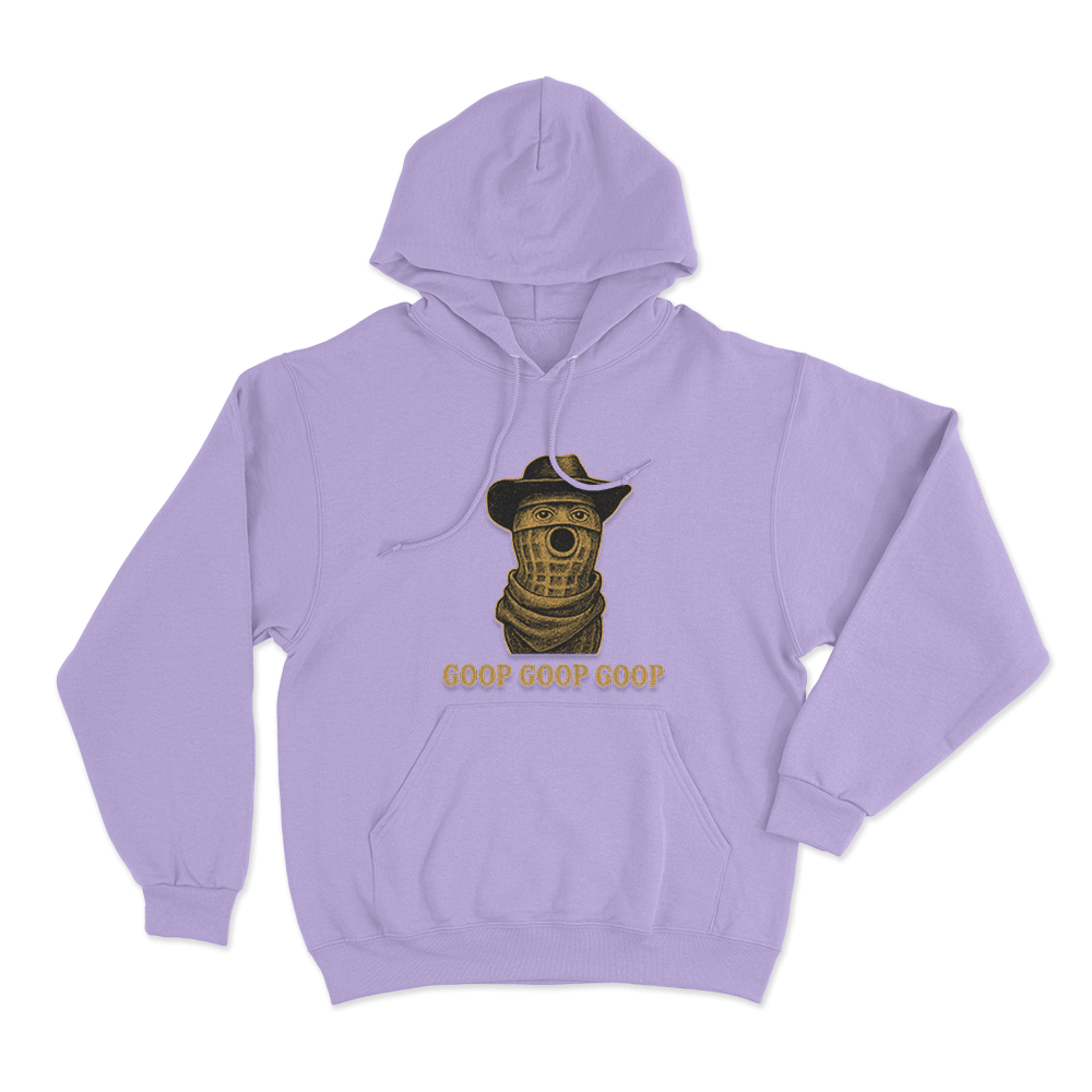 Burnt Peanut Goop Goop Goop Unisex Hoodie Purple Burnt Peanut Goop Goop Goop Unisex Hoodie Purple