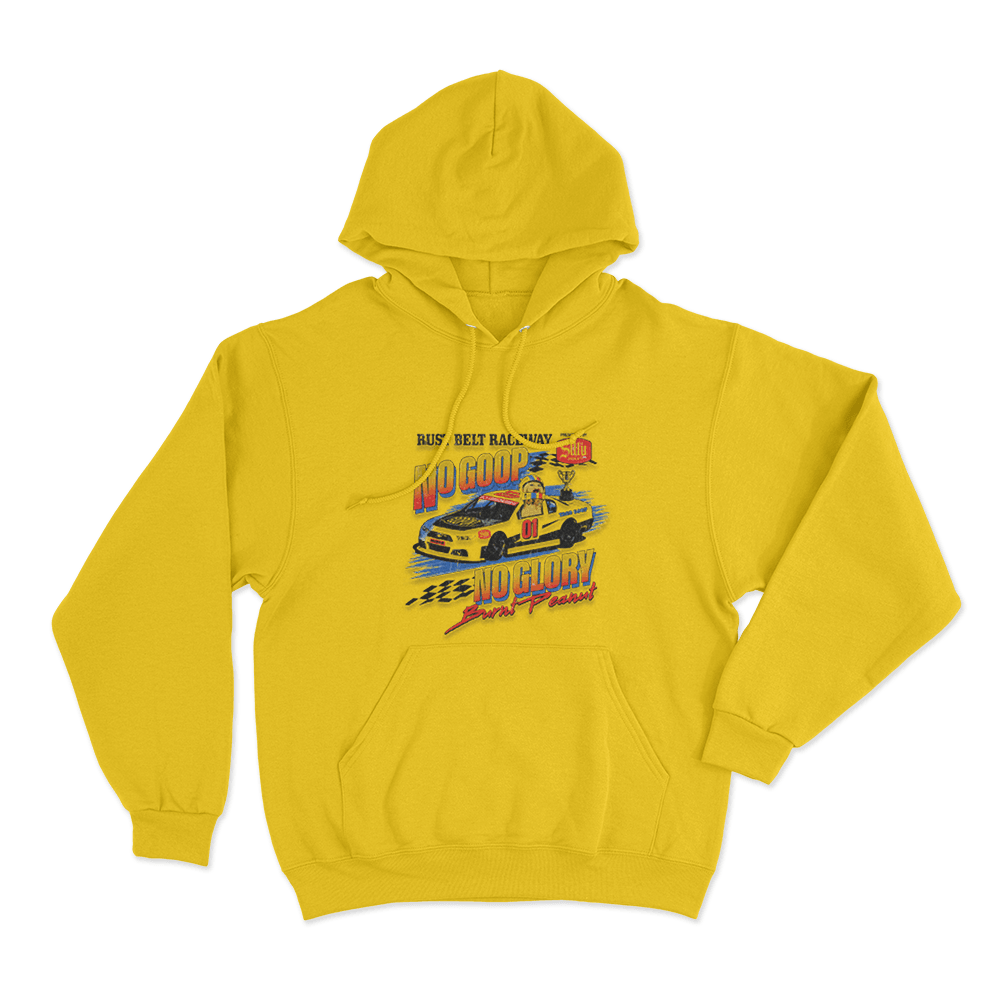 Cheshire Cat Album Cover Unisex Hoodie Yellow Cheshire Cat Album Cover Unisex Hoodie Yellow