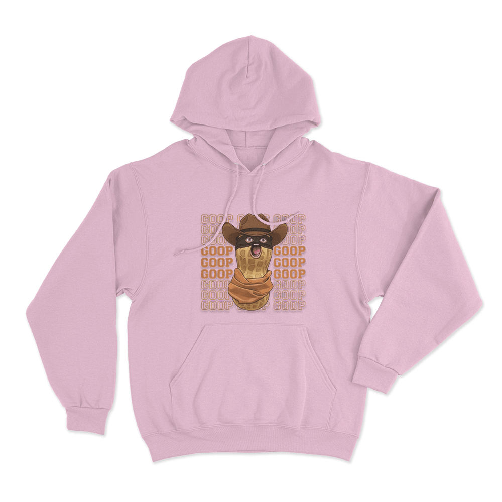 Goop Cowboy Peanut Unisex Hoodie Pink Goop Cowboy Peanut Unisex Hoodie Pink