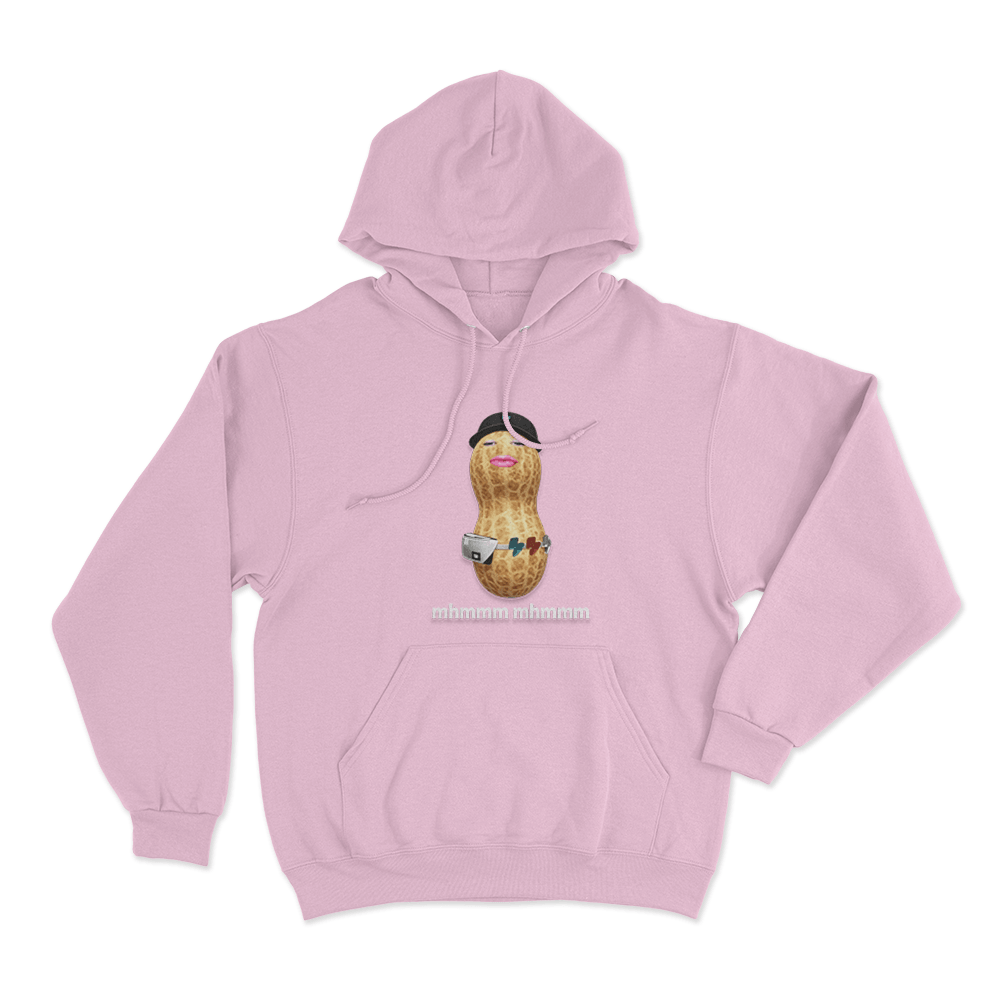 Mhmmm Mhmmm Peanut Unisex Hoodie Pink Mhmmm Mhmmm Peanut Unisex Hoodie Pink