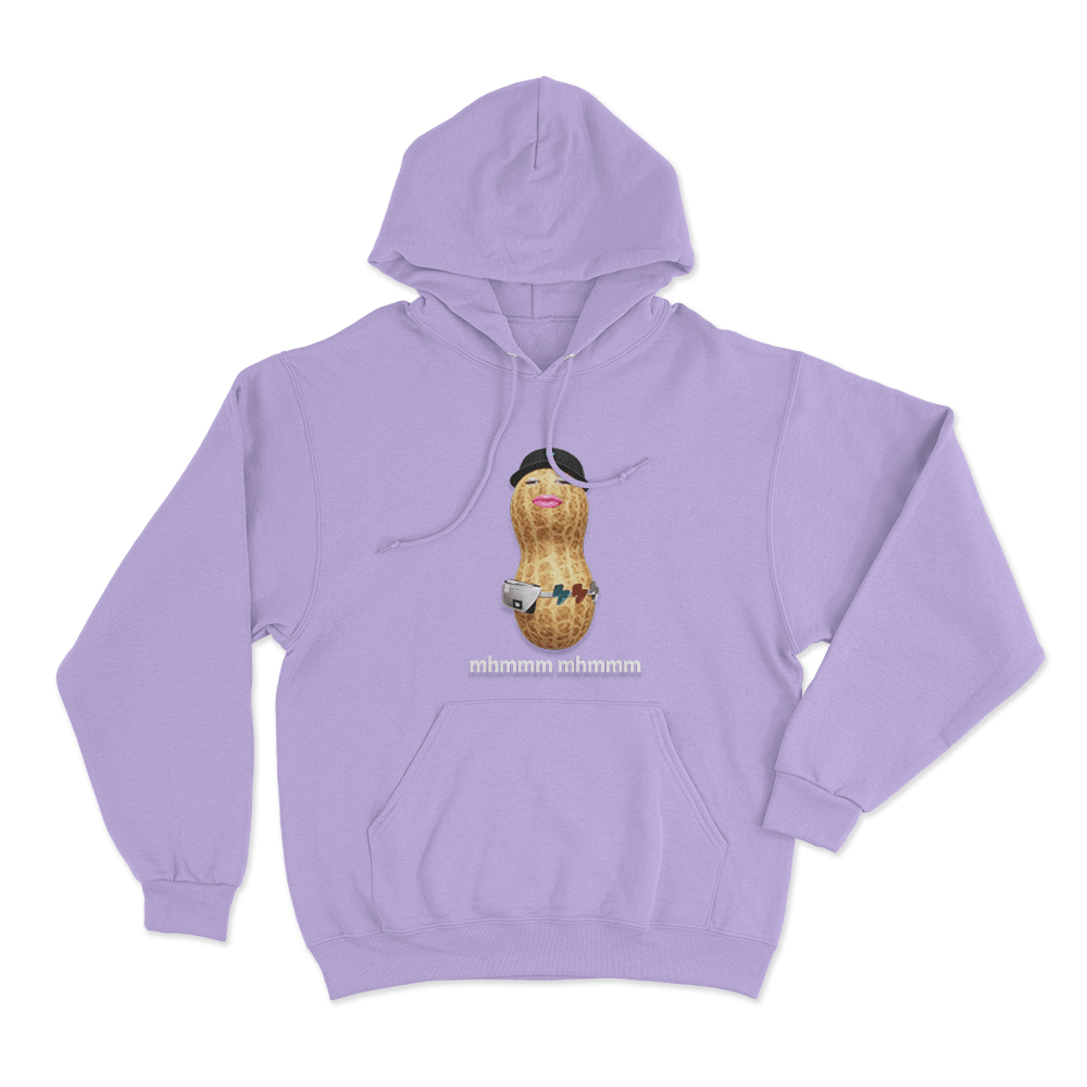 Mhmmm Mhmmm Peanut Unisex Hoodie Purple Mhmmm Mhmmm Peanut Unisex Hoodie Purple