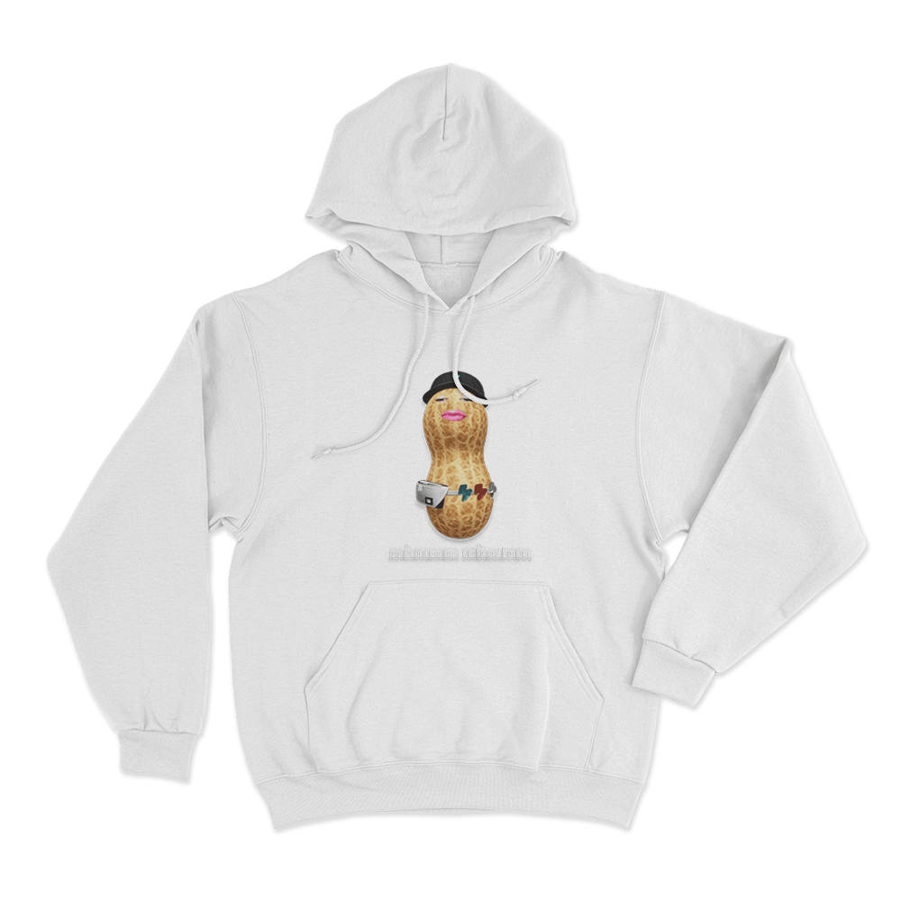 Mhmmm Mhmmm Peanut Unisex Hoodie White Mhmmm Mhmmm Peanut Unisex Hoodie White
