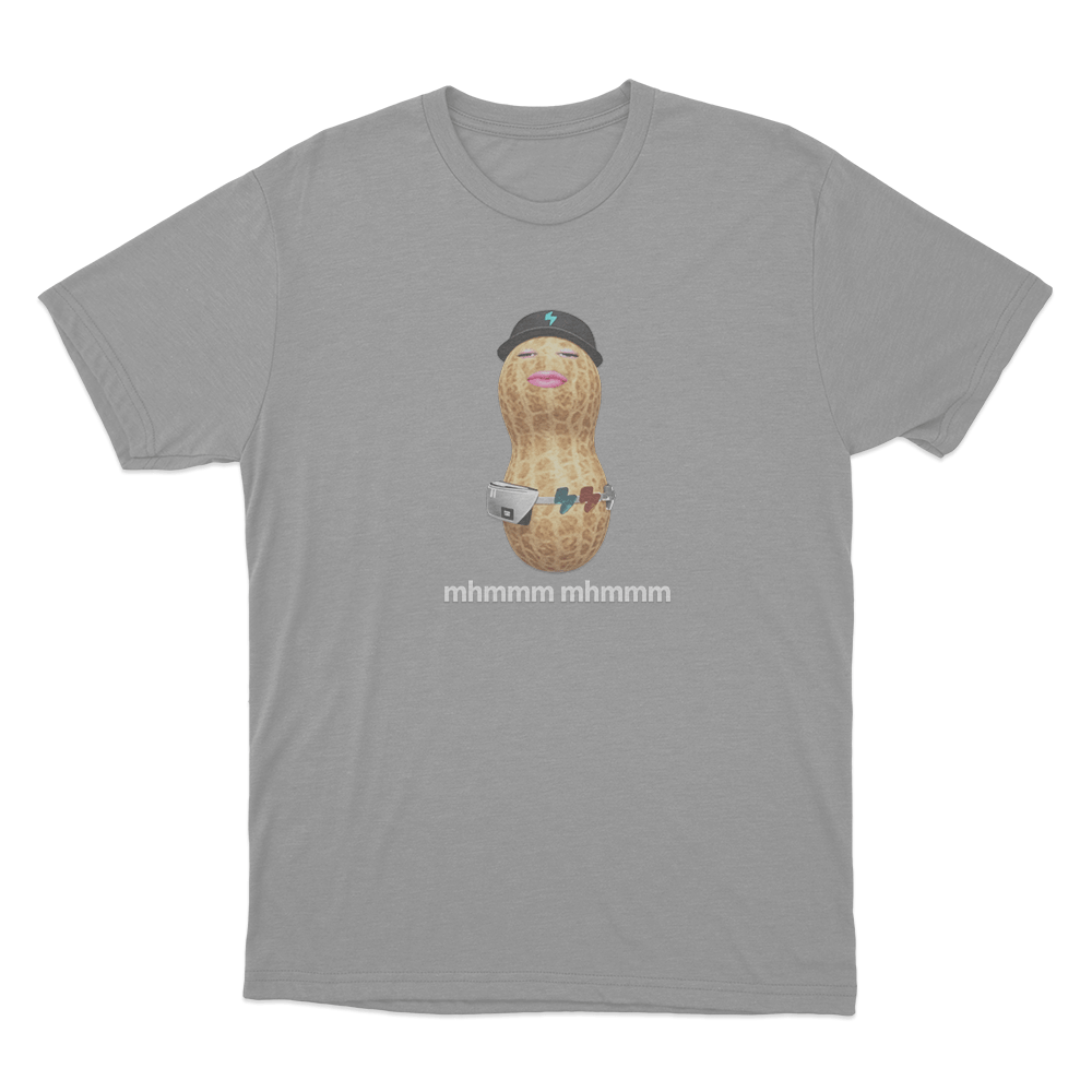 Mhmmm Mhmmm Peanut Unisex T Shirt Grey Mhmmm Mhmmm Peanut Unisex T Shirt Grey