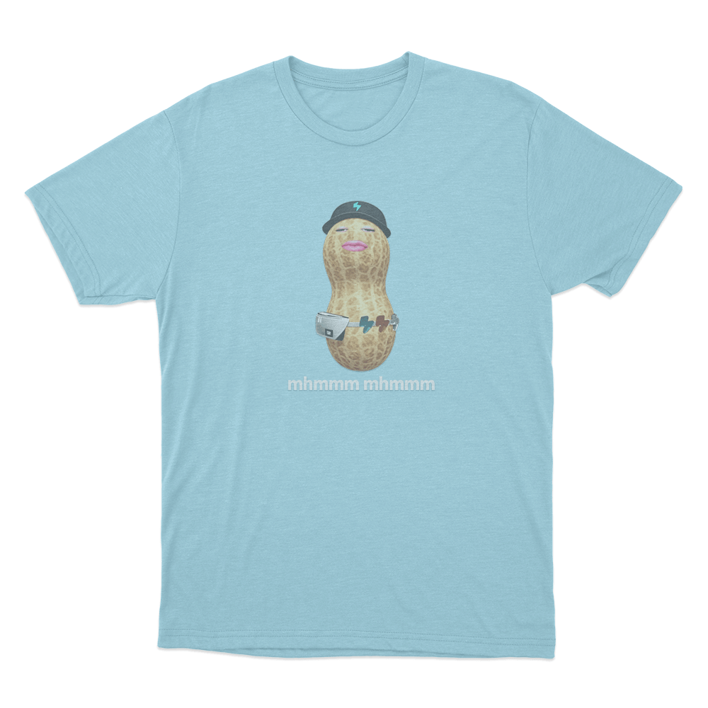 Mhmmm Mhmmm Peanut Unisex T Shirt Sky Blue Mhmmm Mhmmm Peanut Unisex T Shirt Sky Blue