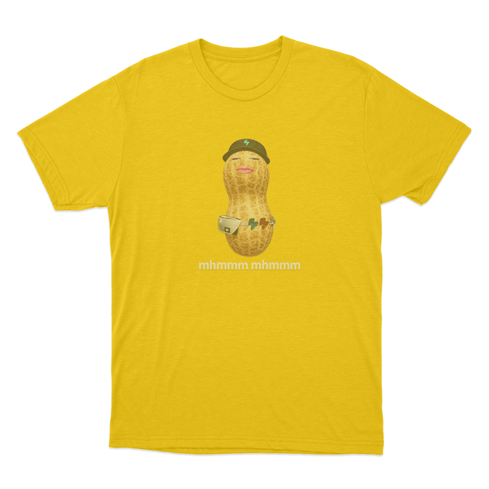 Mhmmm Mhmmm Peanut Unisex T Shirt Yellow Mhmmm Mhmmm Peanut Unisex T Shirt Yellow
