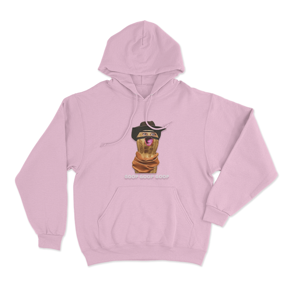 Peanut Goop Goop Goop Unisex Hoodie Pink Peanut Goop Goop Goop Unisex Hoodie Pink