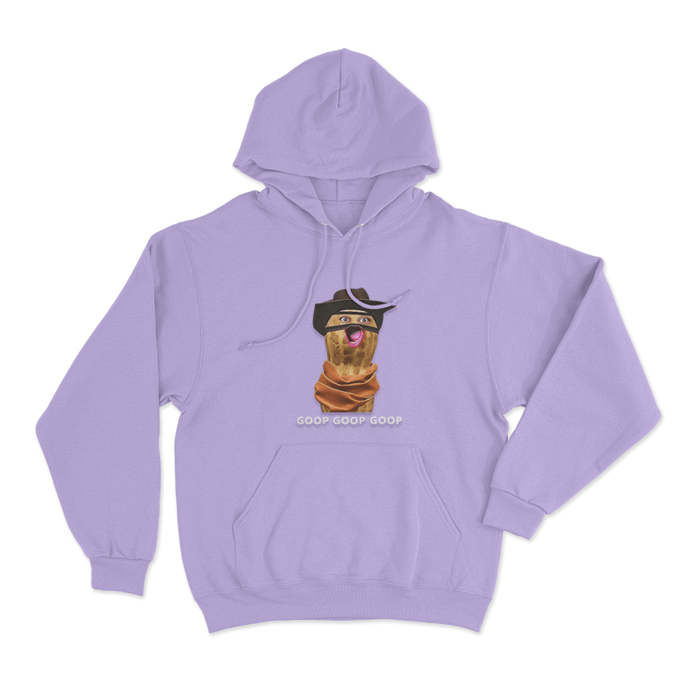Peanut Goop Goop Goop Unisex Hoodie Purple Peanut Goop Goop Goop Unisex Hoodie Purple