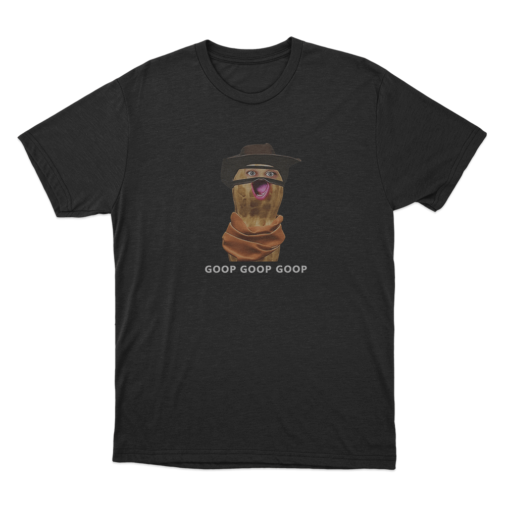 Peanut Goop Goop Goop Unisex T Shirt Black Peanut Goop Goop Goop Unisex T Shirt Black
