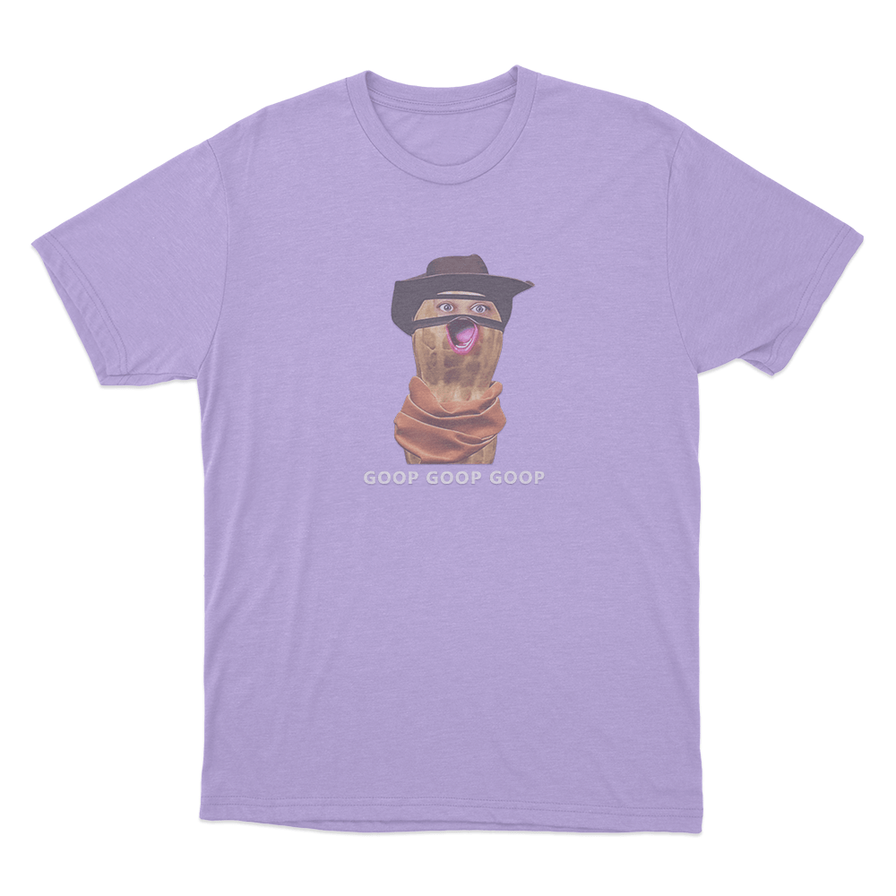 Peanut Goop Goop Goop Unisex T Shirt Purple Peanut Goop Goop Goop Unisex T Shirt Purple