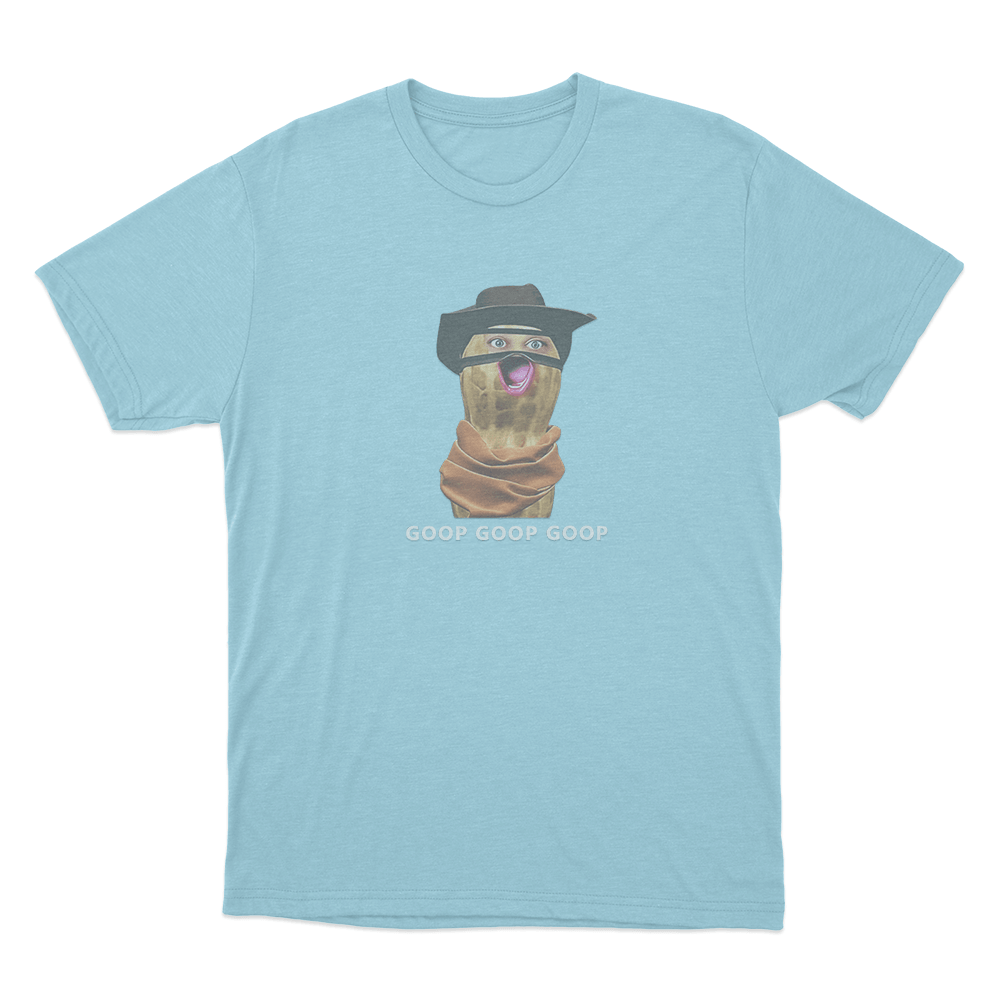 Peanut Goop Goop Goop Unisex T Shirt Sky Blue Peanut Goop Goop Goop Unisex T Shirt Sky Blue