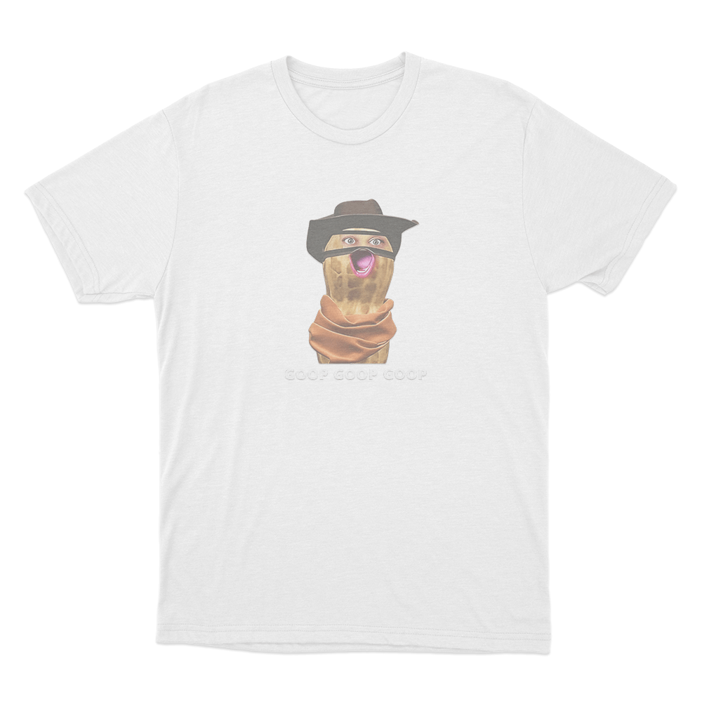 Peanut Goop Goop Goop Unisex T Shirt White Peanut Goop Goop Goop Unisex T Shirt White